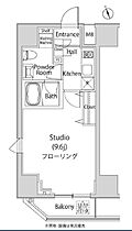 東京都港区新橋６丁目7-7（賃貸マンション1K・7階・29.60㎡） その2