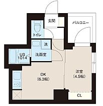 東京都墨田区緑３丁目4-4（賃貸マンション1DK・8階・26.26㎡） その2