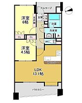 東京都文京区水道１丁目2-10（賃貸マンション2LDK・7階・53.75㎡） その2