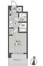 東京都墨田区亀沢１丁目10-9（賃貸マンション1K・5階・20.88㎡） その2