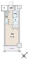 東京都江東区牡丹１丁目16-4（賃貸マンション1K・3階・26.04㎡） その2