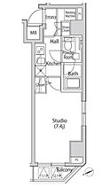 東京都港区新橋６丁目18-24（賃貸マンション1K・11階・24.67㎡） その2