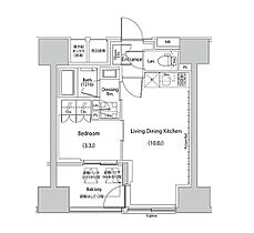 東京都中央区日本橋久松町2-12（賃貸マンション1LDK・11階・31.61㎡） その2