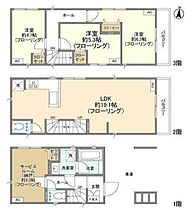 東京都荒川区町屋５丁目13-18（賃貸一戸建3LDK・1階・91.91㎡） その2