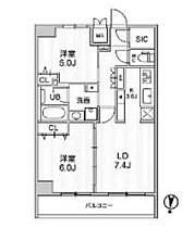 東京都台東区清川２丁目34-7（賃貸マンション2LDK・9階・51.00㎡） その2