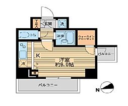 東京都新宿区弁天町23-10（賃貸マンション1R・8階・24.87㎡） その2