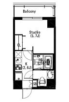 東京都品川区戸越１丁目25-5（賃貸マンション1K・2階・20.47㎡） その2