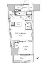 東京都新宿区市谷田町２丁目4（賃貸マンション1LDK・9階・45.68㎡） その2