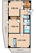 東京都新宿区市谷仲之町4-46（賃貸マンション2LDK・2階・66.48㎡） その2