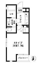 東京都台東区浅草５丁目48-1（賃貸マンション1K・1階・24.17㎡） その2