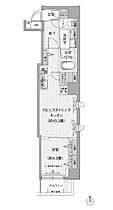 東京都大田区西蒲田６丁目33-7（賃貸マンション1LDK・2階・39.99㎡） その2