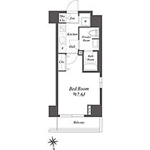 東京都江東区東陽５丁目15-8（賃貸マンション1K・4階・25.42㎡） その2