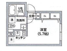 東京都新宿区若葉２丁目5-27（賃貸マンション1R・3階・20.06㎡） その2