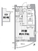 東京都港区白金台２丁目26-14（賃貸マンション1K・6階・30.56㎡） その2