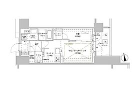 東京都新宿区南山伏町3-3（賃貸マンション1LDK・9階・40.01㎡） その2