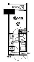 東京都中央区日本橋人形町３丁目4-15（賃貸マンション1K・6階・20.03㎡） その2