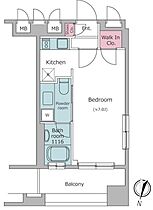 東京都文京区音羽２丁目11-15（賃貸マンション1K・9階・22.37㎡） その2