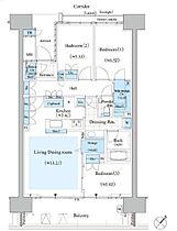 東京都中央区晴海５丁目4-4（賃貸マンション3LDK・10階・85.37㎡） その2