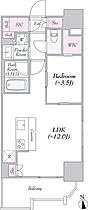 東京都台東区松が谷２丁目22（賃貸マンション1LDK・11階・40.25㎡） その2