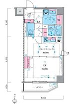 東京都台東区清川２丁目35-5（賃貸マンション1DK・5階・40.45㎡） その2