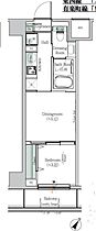 東京都江東区塩浜２丁目4-27（賃貸マンション1DK・14階・29.47㎡） その2