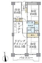 東京都江東区南砂１丁目25-14（賃貸マンション3LDK・3階・72.21㎡） その2