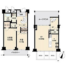 東京都品川区上大崎１丁目1-4（賃貸マンション1LDK・6階・99.94㎡） その2