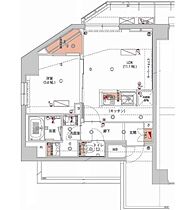 東京都新宿区山吹町12-16（賃貸マンション1LDK・2階・40.66㎡） その2