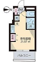 東京都新宿区西早稲田２丁目10-22（賃貸マンション1R・3階・21.97㎡） その2