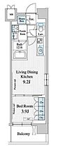 東京都江東区清澄１丁目3-9（賃貸マンション1LDK・5階・33.39㎡） その2