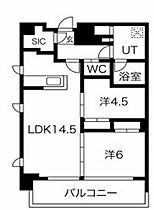 東京都文京区千駄木１丁目8-4（賃貸マンション2LDK・3階・59.51㎡） その2