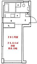 東京都港区芝公園２丁目9-10（賃貸マンション1K・2階・25.64㎡） その2