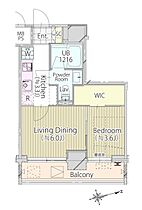 東京都新宿区新宿２丁目8-4（賃貸マンション1LDK・7階・31.84㎡） その2