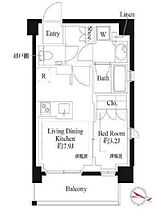 東京都品川区上大崎３丁目14-42（賃貸マンション1LDK・3階・31.25㎡） その2