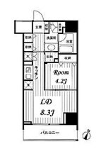 東京都港区白金２丁目3-23（賃貸マンション1LDK・13階・40.26㎡） その2