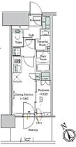 東京都荒川区西日暮里５丁目9-12（賃貸マンション1DK・9階・25.90㎡） その2