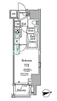 東京都新宿区新宿５丁目1-20（賃貸マンション1K・8階・25.03㎡） その2