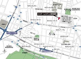 東京都新宿区新宿５丁目1-20（賃貸マンション1K・8階・25.03㎡） その11