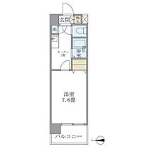 東京都港区芝３丁目16-5（賃貸マンション1K・6階・24.56㎡） その2