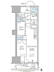 東京臨海高速鉄道りんかい線 天王洲アイル駅 徒歩7分の賃貸マンション 10階2LDKの間取り