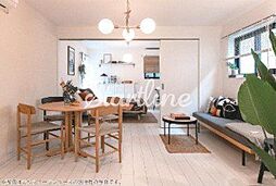 JR山手線 恵比寿駅 徒歩9分の賃貸マンション 1階1LDKのリビング/ダイニング