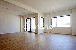 都営大江戸線 牛込神楽坂駅 徒歩8分の賃貸マンション 3階2LDKのリビング/ダイニング