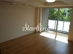 東京メトロ日比谷線 広尾駅 徒歩12分の賃貸マンション 4階2LDKのリビング/ダイニング