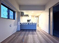 都営大江戸線 牛込柳町駅 徒歩4分の賃貸マンション 10階2LDKのリビング/ダイニング