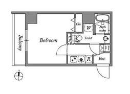 東京メトロ半蔵門線 押上駅 徒歩5分の賃貸マンション 3階1Kの間取り