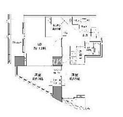 東京臨海高速鉄道りんかい線 品川シーサイド駅 徒歩6分の賃貸マンション 6階3LDKの間取り