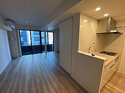 東京メトロ日比谷線 築地駅 徒歩5分の賃貸マンション 4階1LDKのリビング/ダイニング