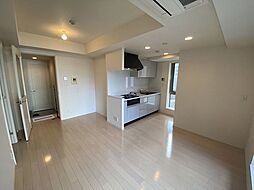 JR山手線 五反田駅 徒歩8分の賃貸マンション 16階1LDKのリビング/ダイニング