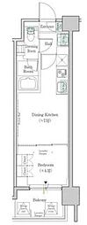 ONEROOFRESIDENCE錦糸町 1DKの間取図画像