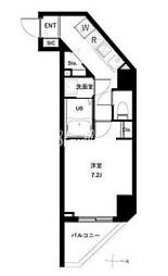 OPENBLOOM入谷 1Kの間取図画像
